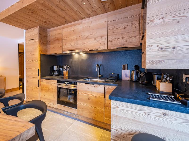 Rent in ski resort 4 room apartment cabin 6 people (3) - Les Chalets de Tueda - Méribel-Mottaret - Kitchenette