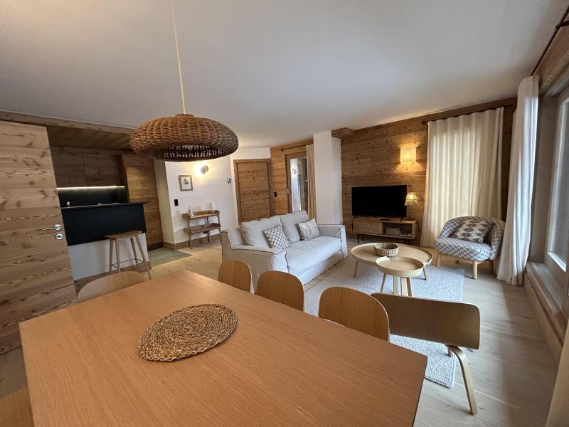 Skiverleih 4-Zimmer-Appartment für 6 Personen (8) - Les Chalets de Tueda - Méribel-Mottaret - Wohnzimmer