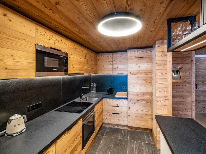 Ski verhuur Appartement 3 kabine kamers 8 personen (1) - Les Chalets de Tueda - Méribel-Mottaret - Keuken