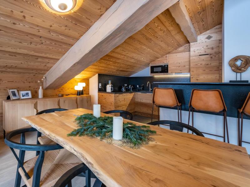 Ski verhuur Appartement 3 kamers 6 personen (5) - Les Chalets de Tueda - Méribel-Mottaret - Woonkamer