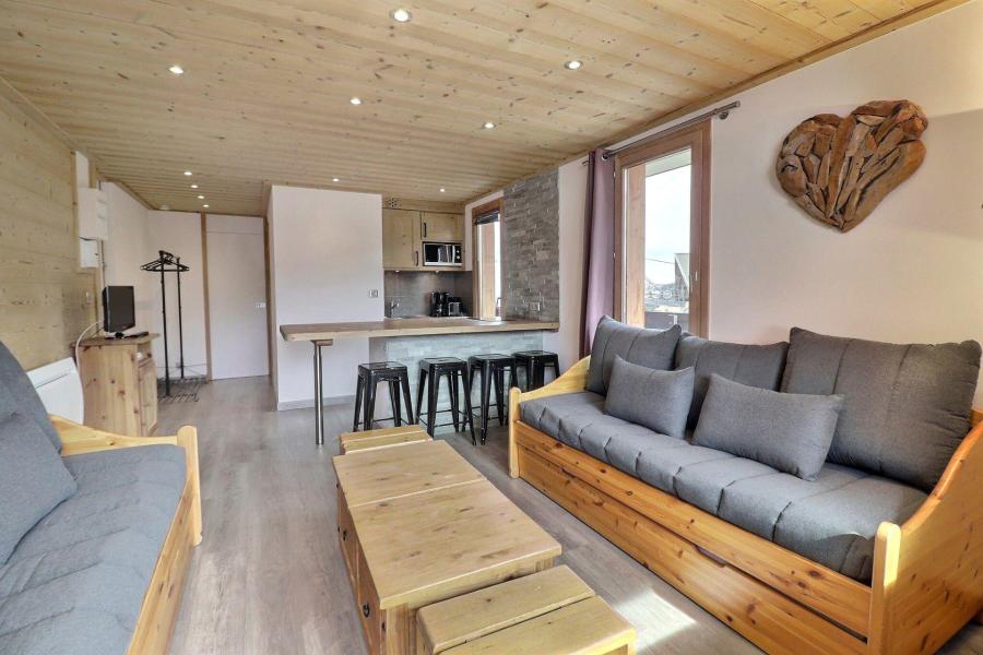 Rent in ski resort 2 room apartment 4 people (004) - Résidence Aiguille du Fruit - Méribel-Mottaret