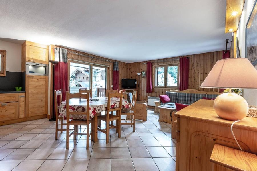 Rent in ski resort 4 room apartment cabin 8 people (002) - Résidence Alpages D - Méribel-Mottaret - Living room