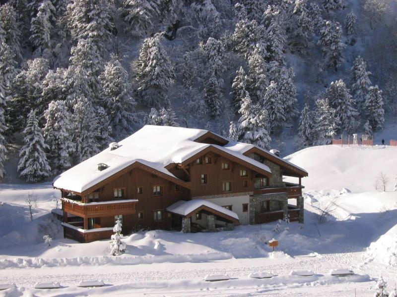 Location au ski Appartement 4 pièces cabine 8 personnes (002) - Résidence Alpages D - Méribel-Mottaret - Extérieur hiver