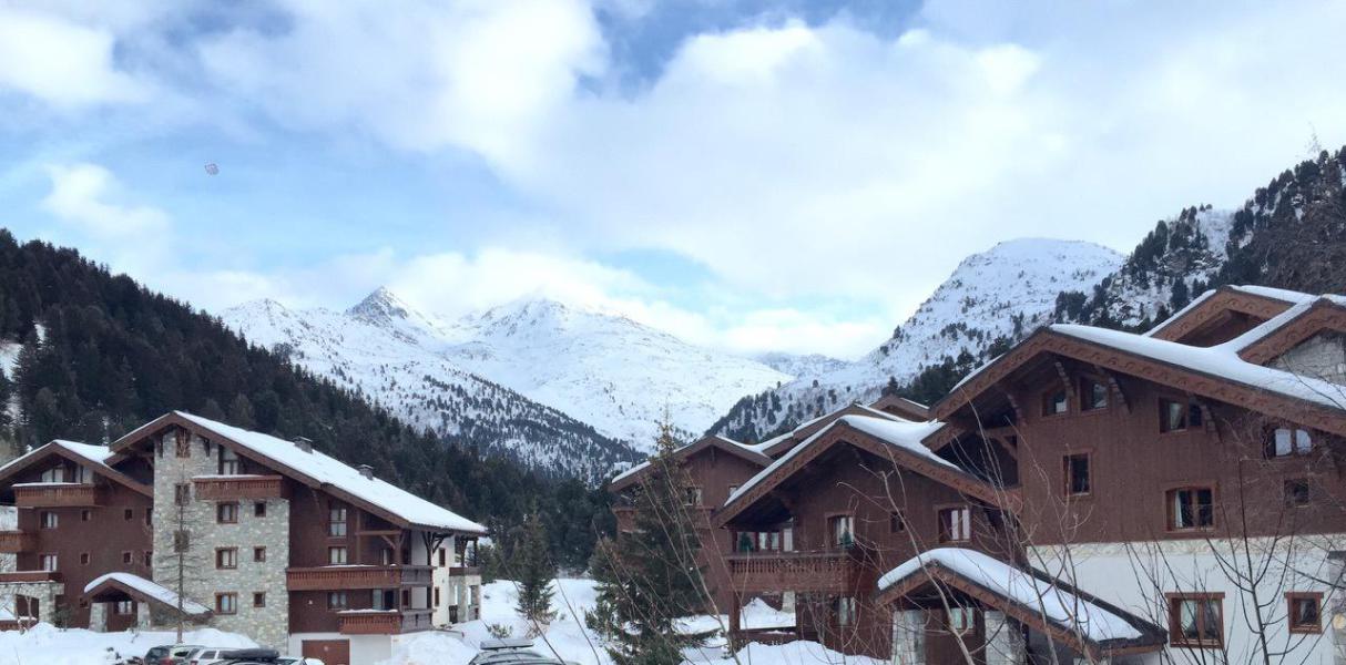 Location au ski Appartement 1 pièces cabine 6 personnes (001) - Résidence Alpages D - Méribel-Mottaret - Extérieur hiver