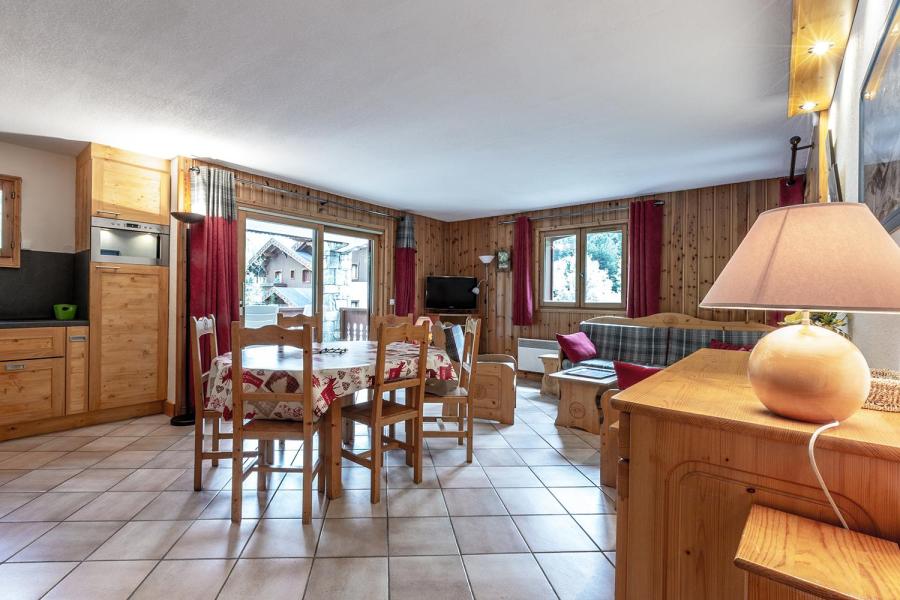 Location au ski Appartement 3 pièces cabine 8 personnes (002) - Résidence Alpages D - Méribel-Mottaret - Séjour