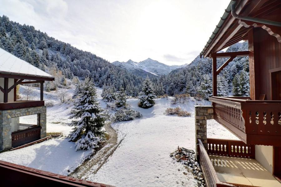 Vacances en montagne Appartement 2 pièces cabine 6 personnes (B5) - Résidence Alpages du Mottaret - Méribel-Mottaret - Extérieur hiver