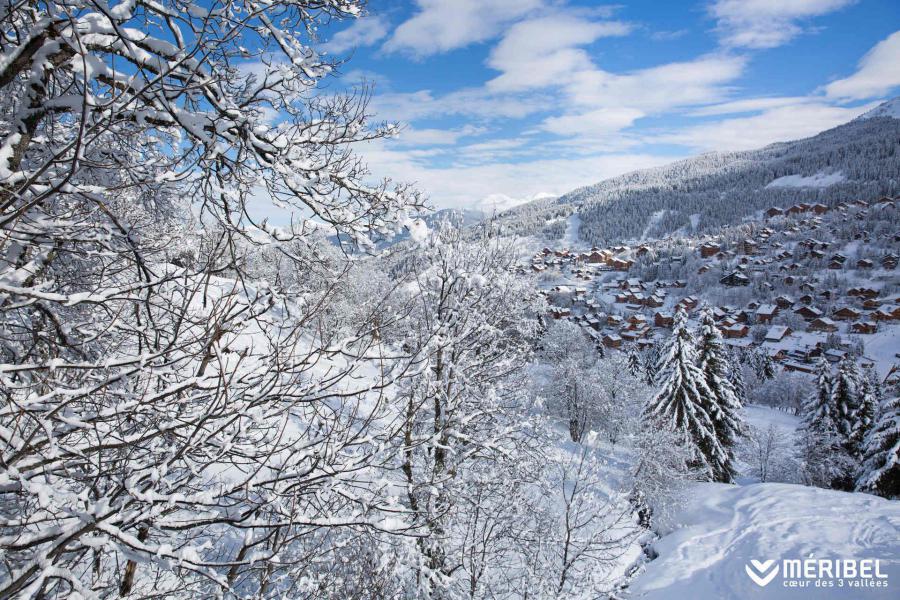 Rent in ski resort Résidence Alpages du Mottaret B - Méribel-Mottaret - Winter outside