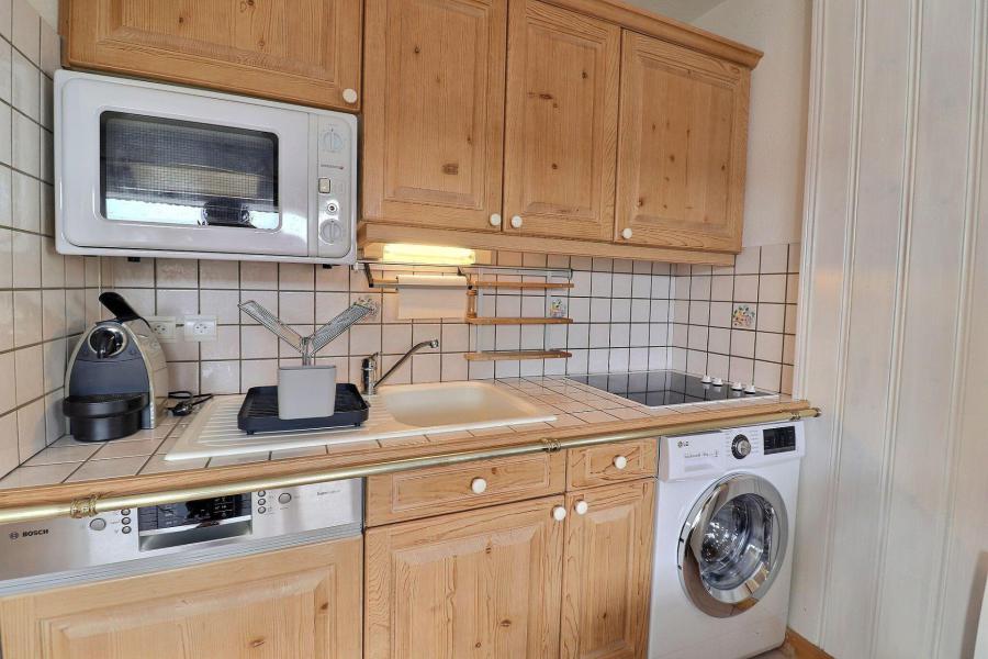 Alquiler al esquí Apartamento 2 piezas cabina para 6 personas (B5) - Résidence Alpages du Mottaret B - Méribel-Mottaret - Kitchenette