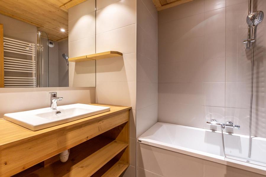 Rent in ski resort 2 room apartment cabin 7 people (022) - Résidence Arpasson - Méribel-Mottaret - Bath-tub