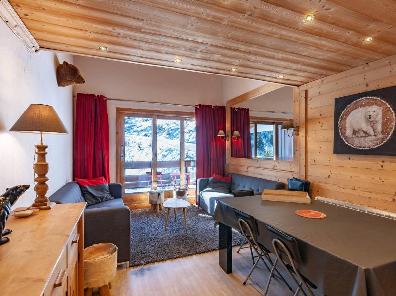 Rent in ski resort 3 room mezzanine apartment 8 people (075) - Résidence Arpasson - Méribel-Mottaret - Apartment