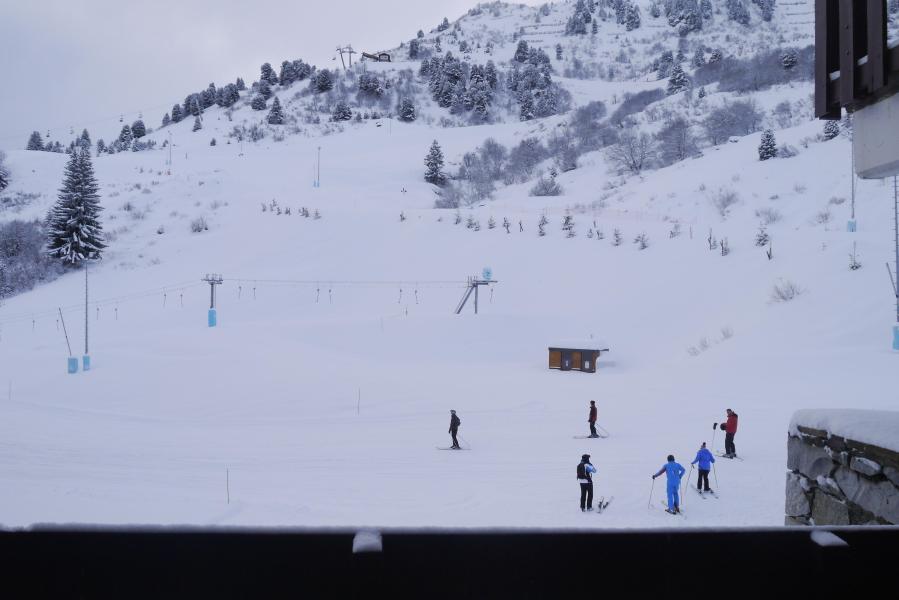 Ski verhuur Appartement 2 kamers 6 personen (046) - Résidence Arpasson - Méribel-Mottaret - Balkon