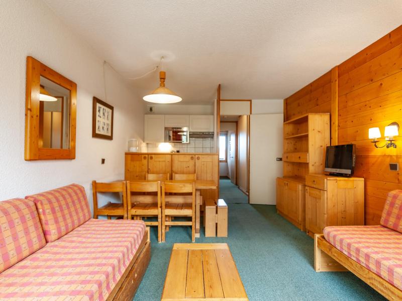 Ski verhuur Appartement 2 kamers 6 personen (046) - Résidence Arpasson - Méribel-Mottaret - Woonkamer