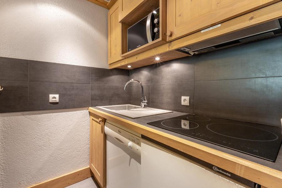 Location au ski Appartement 2 pièces 5 personnes (068) - Résidence Arpasson - Méribel-Mottaret - Kitchenette