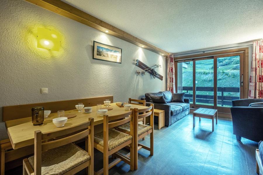 Location au ski Appartement 3 pièces cabine 7 personnes (067) - Résidence Arpasson - Méribel-Mottaret - Séjour