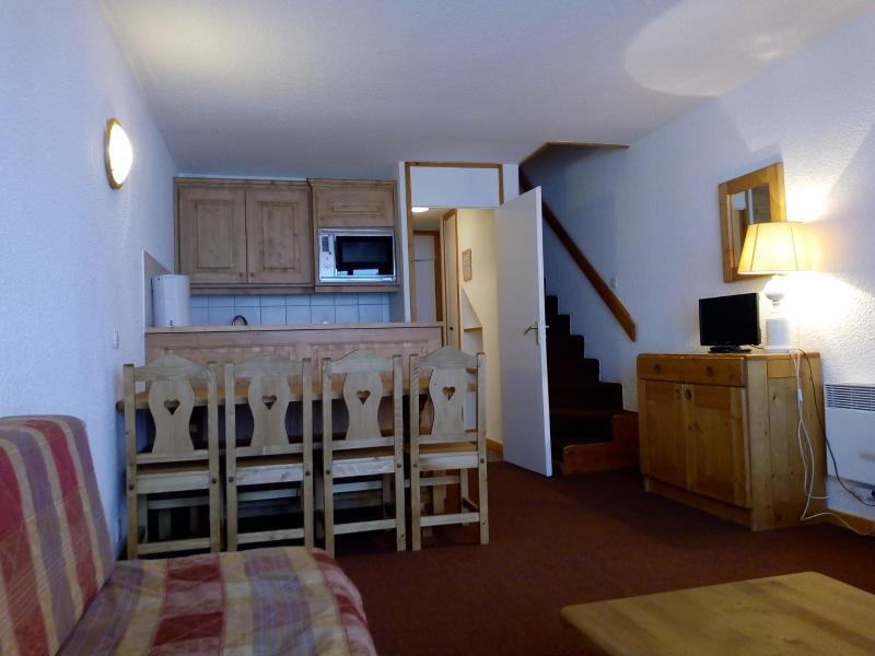 Location au ski Appartement 3 pièces mezzanine 7 personnes (073) - Résidence Arpasson - Méribel-Mottaret - Kitchenette