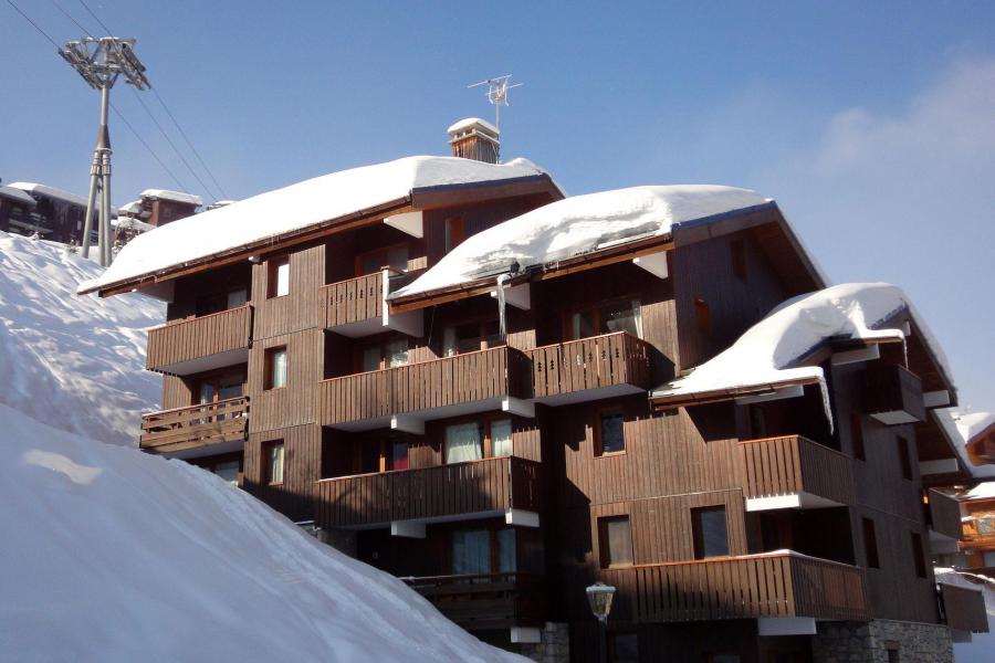 Location au ski Résidence Asphodèles - Méribel-Mottaret - Extérieur hiver