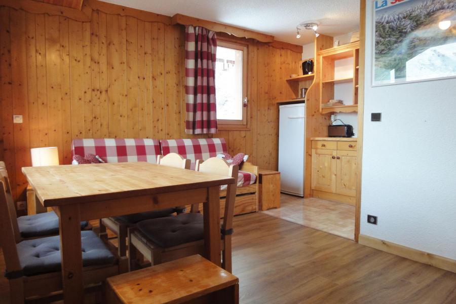 Location au ski Appartement duplex 3 pièces 7 personnes (007) - Résidence Asphodèles - Méribel-Mottaret - Séjour