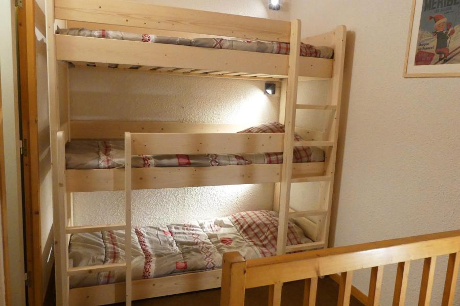 Skiverleih 3 Zimmer Maisonettewohnung für 8 Personen (B18) - Résidence Candide - Méribel-Mottaret - Offener Schlafbereich