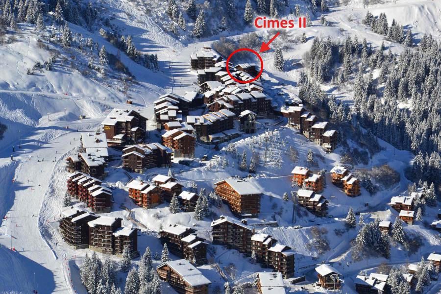 Ski verhuur Résidence Cimes II - Méribel-Mottaret - Buiten winter