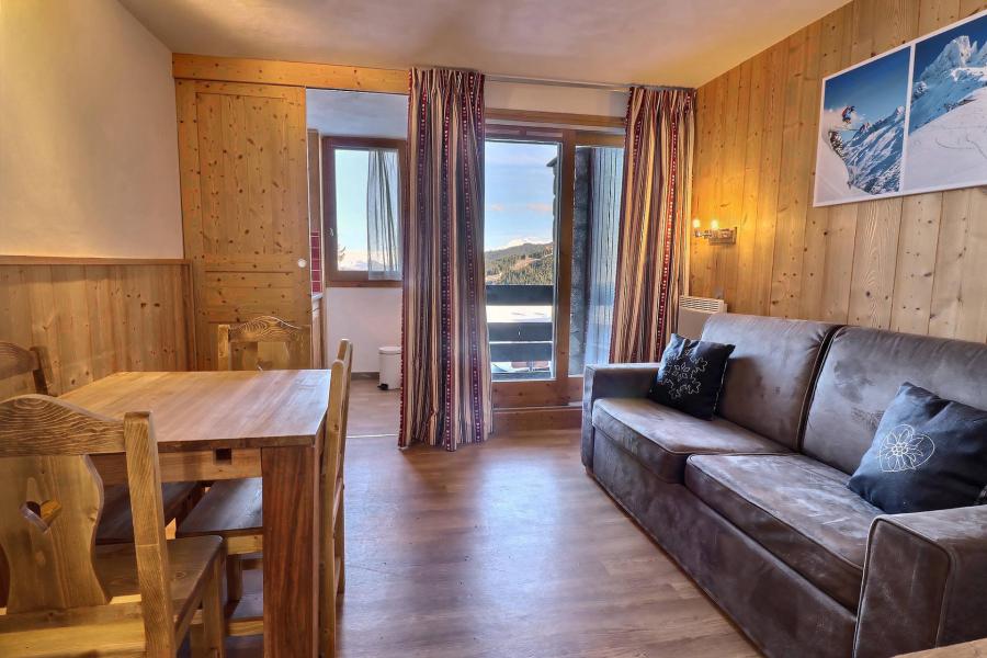 Rent in ski resort 2 room apartment 4 people (A19) - Résidence Creux de l'Ours Rouge - Méribel-Mottaret - Living room