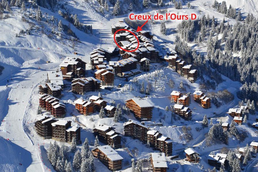 Vacanze in montagna Résidence Creux de l'Ours Vert - Méribel-Mottaret - Esteriore inverno