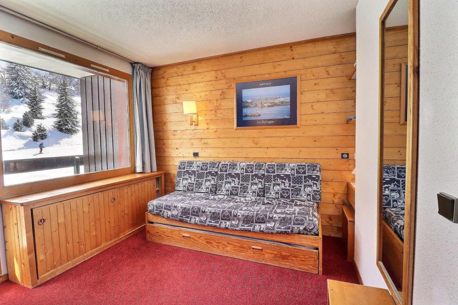 Skiverleih Studio Schlafnische 4 Personen (138) - Résidence Creux de l'Ours Vert - Méribel-Mottaret - Wohnzimmer