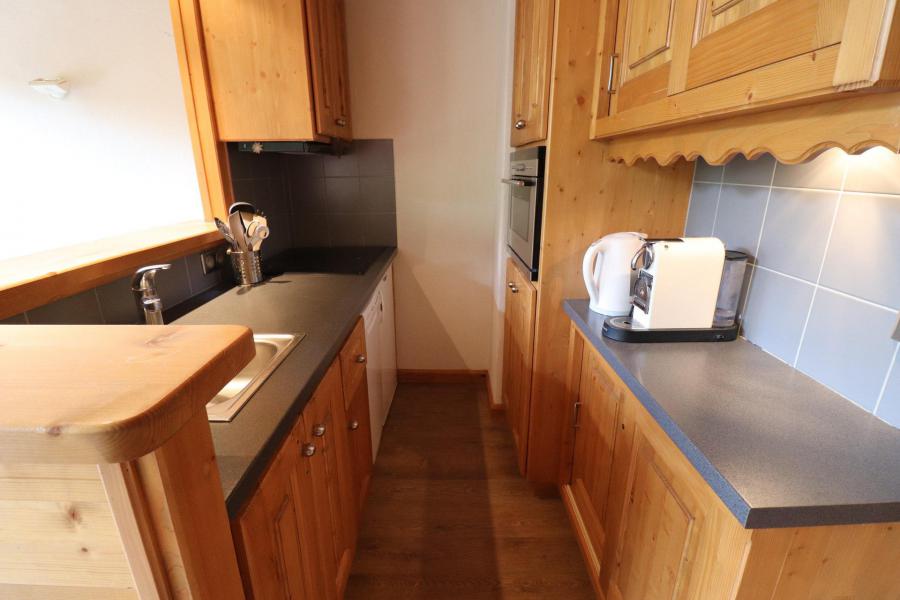 Alquiler al esquí Apartamento dúplex 4 piezas 8 personas (009) - Résidence Florilège - Méribel-Mottaret - Kitchenette