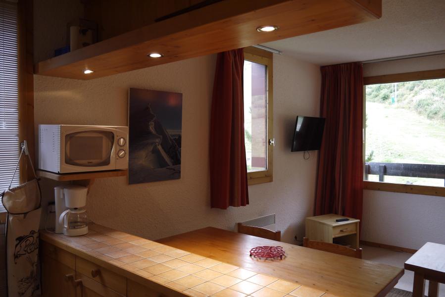 Location au ski Appartement 2 pièces cabine 6 personnes (014) - Résidence Gébroulaz - Méribel-Mottaret - Séjour