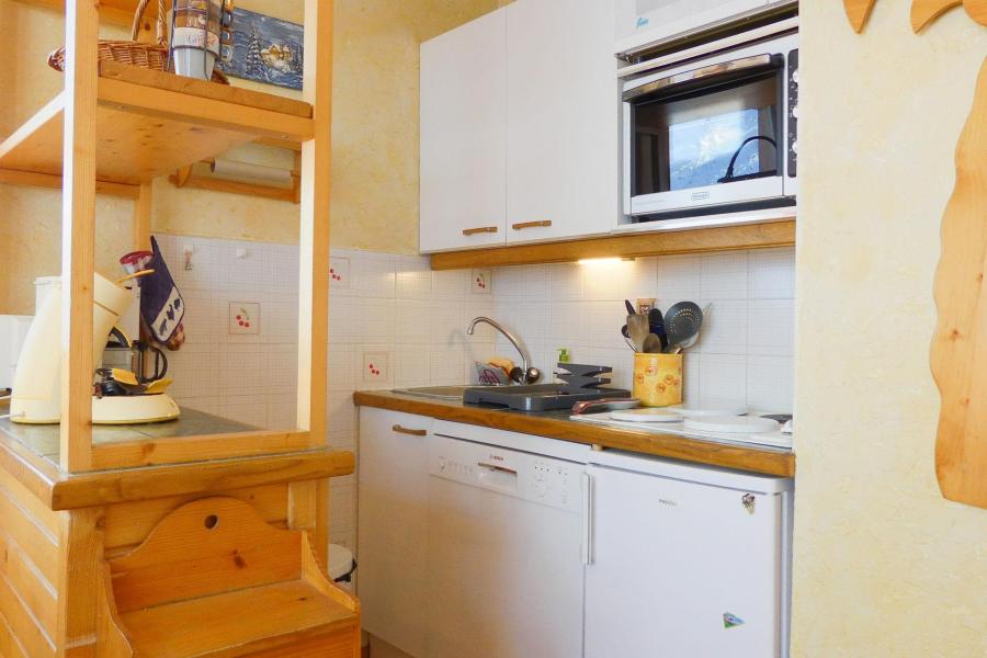 Wynajem na narty Apartament duplex 3 pokojowy 6 osób (019) - Résidence Gentianes - Méribel-Mottaret - Aneks kuchenny