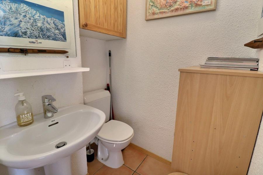 Alquiler al esquí Apartamento 3 piezas para 7 personas (018) - Résidence Gentianes - Méribel-Mottaret - Cuarto de ducha