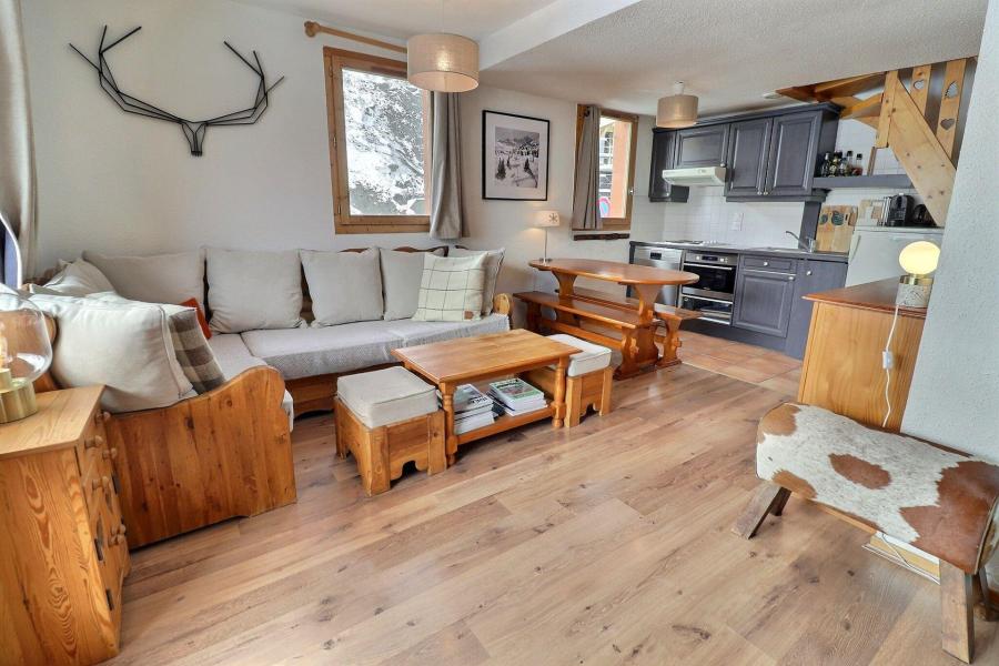 Location au ski Appartement 3 pièces 7 personnes (018) - Résidence Gentianes - Méribel-Mottaret - Séjour