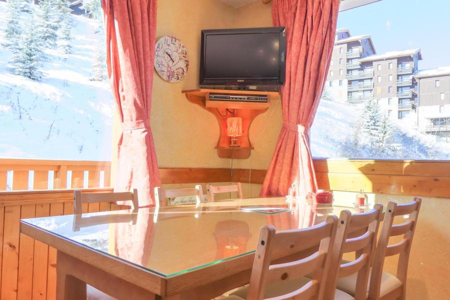 Location au ski Appartement duplex 3 pièces 6 personnes (019) - Résidence Gentianes - Méribel-Mottaret - Séjour