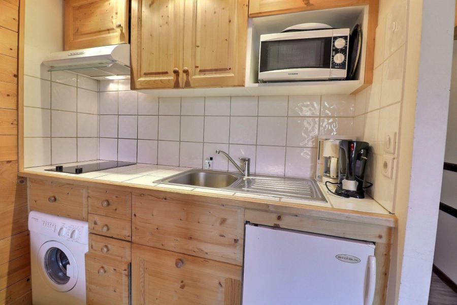 Location au ski Studio cabine 3 personnes (20) - Résidence Grande Rosière - Méribel-Mottaret - Kitchenette