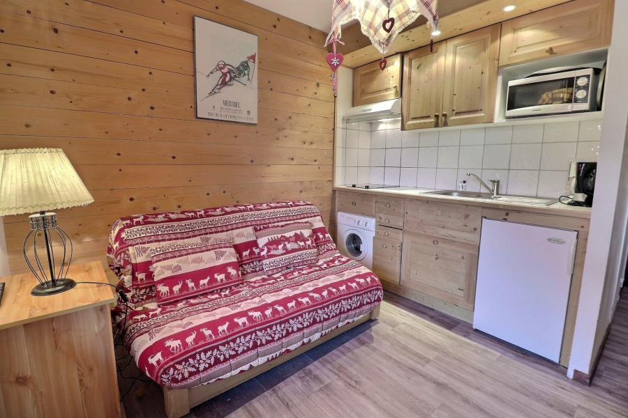 Location au ski Studio cabine 3 personnes (20) - Résidence Grande Rosière - Méribel-Mottaret - Séjour