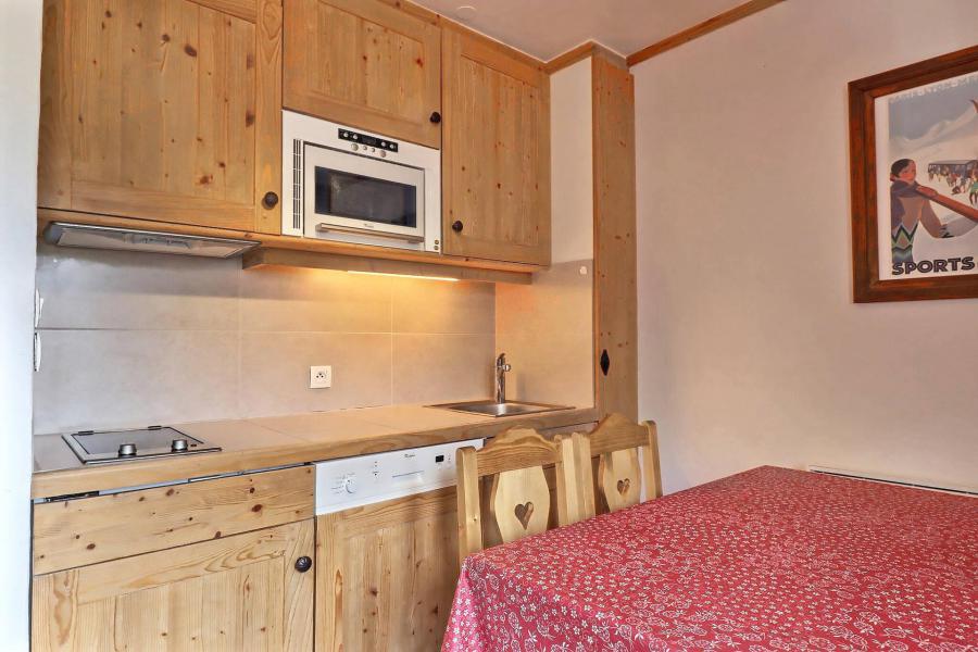 Location au ski Studio divisible 3 personnes (35) - Résidence Grande Rosière - Méribel-Mottaret - Kitchenette