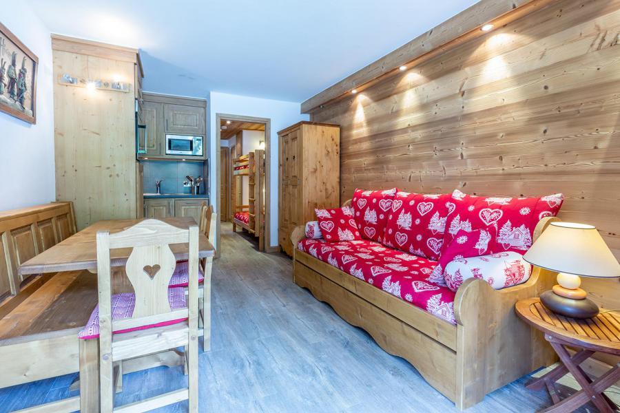Location au ski Appartement 2 pièces coin montagne 6 personnes (C04) - Résidence l'Alpinéa - Méribel-Mottaret - Canapé-lit