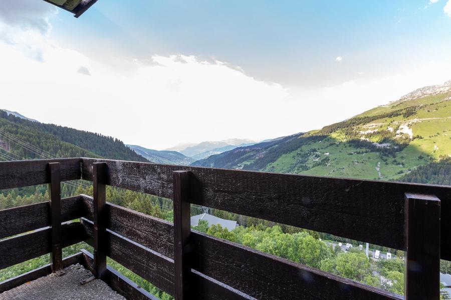 Ski verhuur Studio 4 personen (07) - Résidence l'Arc en Ciel - Méribel-Mottaret - Balkon