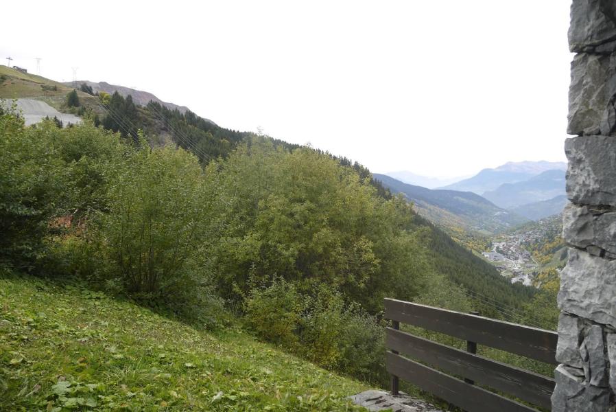 Location au ski Studio 4 personnes (I03) - Résidence l'Arc en Ciel - Méribel-Mottaret - Balcon