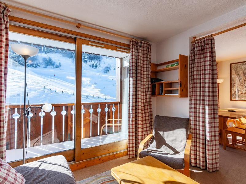 Ski verhuur Appartement 3 kamers 6 personen (011) - Résidence l'Olympie I - Méribel-Mottaret - Woonkamer