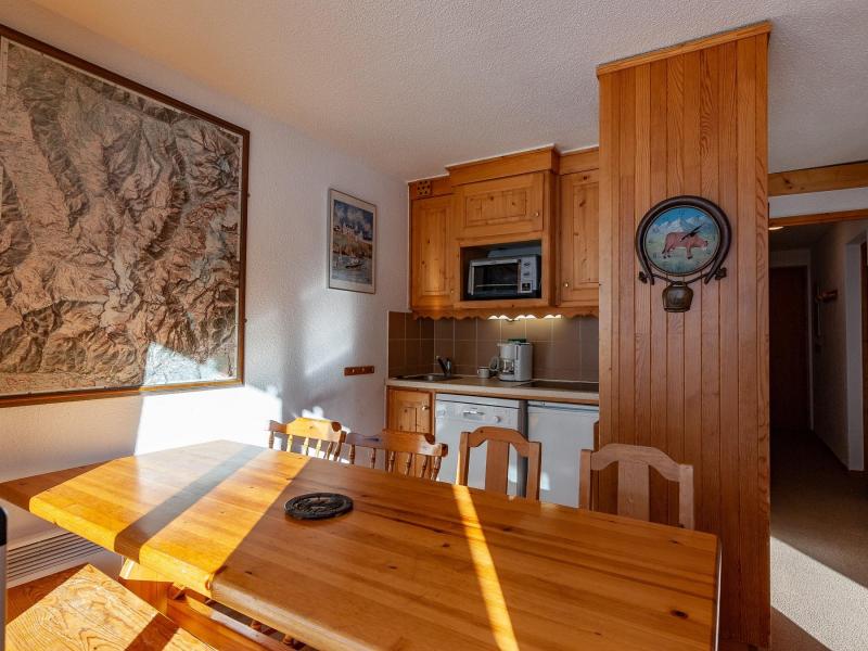 Ski verhuur Appartement 3 kamers 6 personen (011) - Résidence l'Olympie I - Méribel-Mottaret - Woonkamer