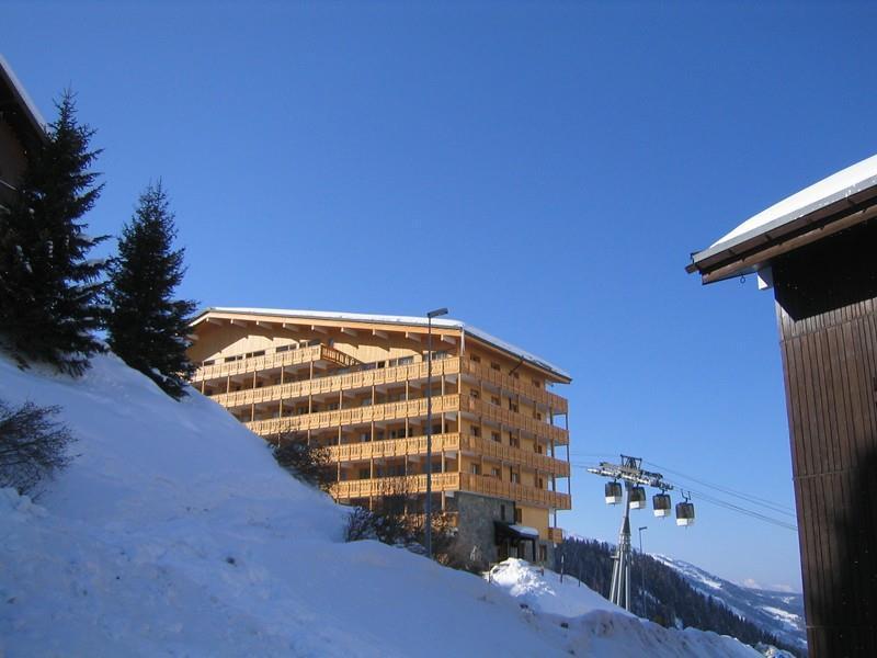 Vacances en montagne Résidence la Vanoise - Méribel-Mottaret - Extérieur hiver
