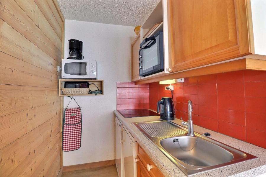 Location au ski Appartement 2 pièces coin montagne 6 personnes (D8) - Résidence Lac Blanc - Méribel-Mottaret - Kitchenette