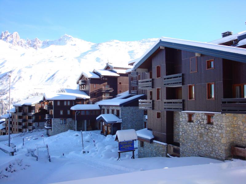 Location au ski Studio 4 personnes (20) - Résidence le Boulevard - Méribel-Mottaret - Extérieur hiver