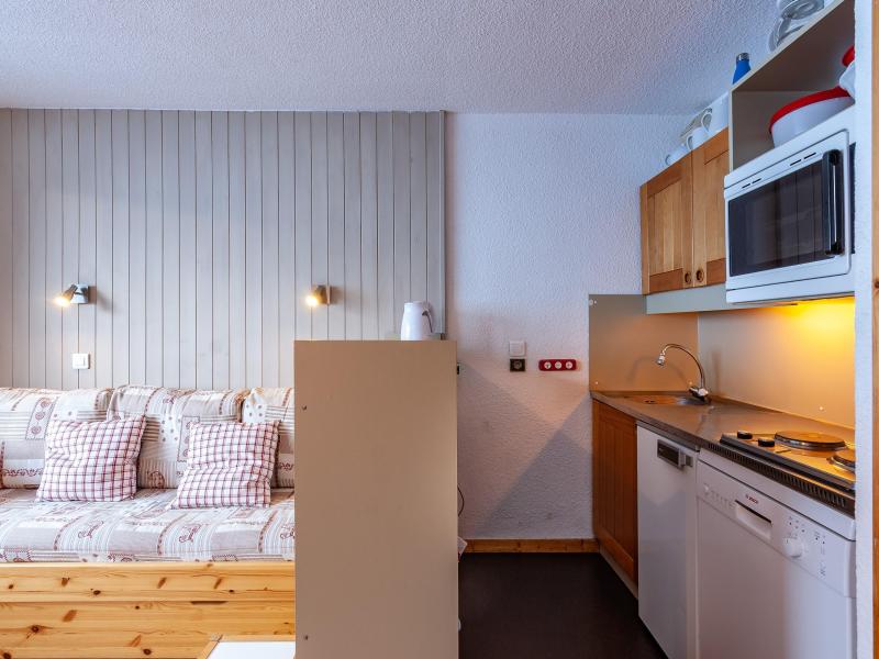 Skiverleih 2-Zimmer-Appartment für 4 Personen (075) - Résidence le Creux de l'Ours D - Méribel-Mottaret - Wohnzimmer