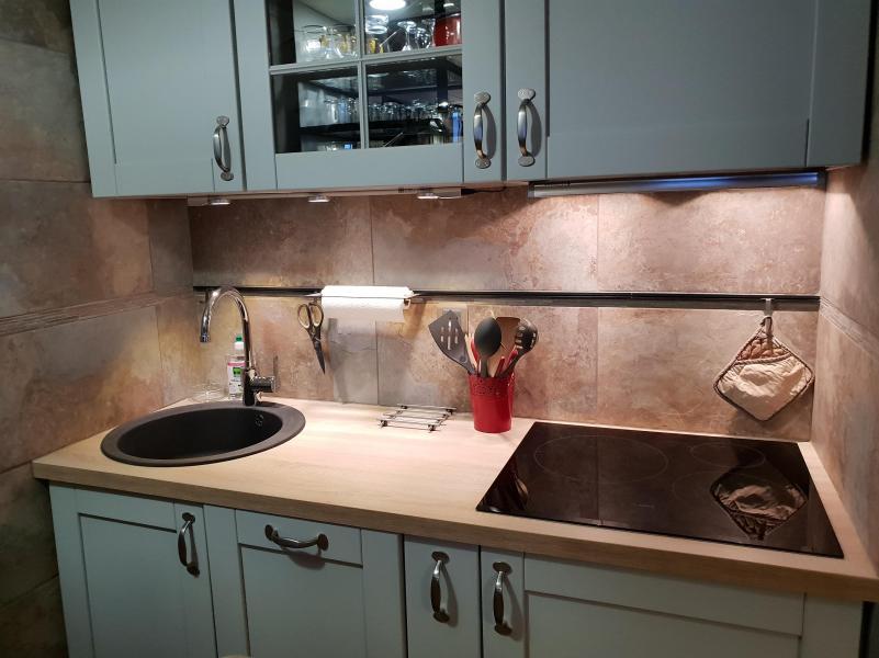 Alquiler al esquí Apartamento 2 piezas para 5 personas (067) - Résidence le Creux de l'Ours D - Méribel-Mottaret - Kitchenette