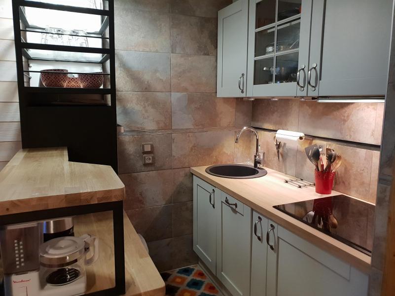 Alquiler al esquí Apartamento 2 piezas para 5 personas (067) - Résidence le Creux de l'Ours D - Méribel-Mottaret - Kitchenette