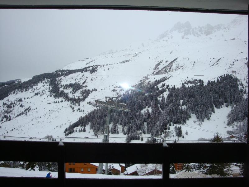 Location au ski Studio 4 personnes (040) - Résidence le Dandy - Méribel-Mottaret - Balcon