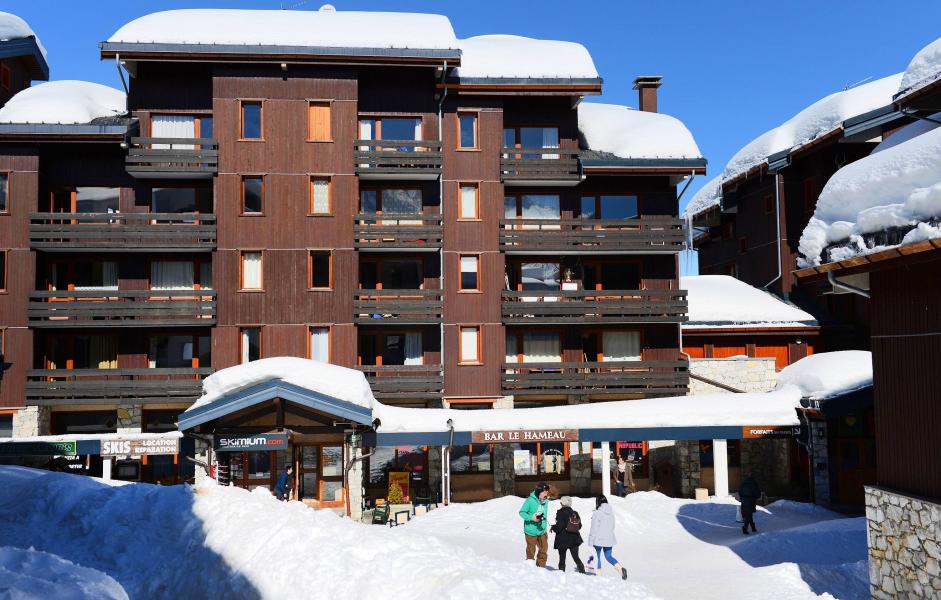 Ski verhuur Résidence le Hameau du Mottaret - Méribel-Mottaret - Buiten winter