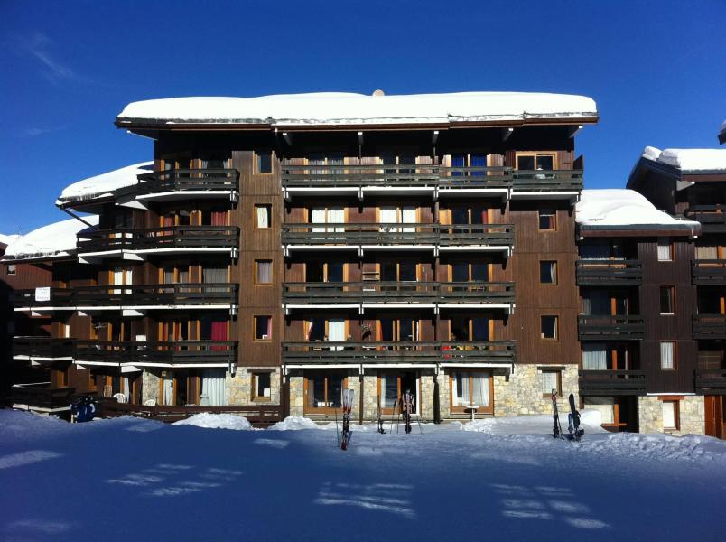 Location au ski Studio coin montagne 4 personnes - Résidence le Lac Blanc - Méribel-Mottaret - Extérieur hiver