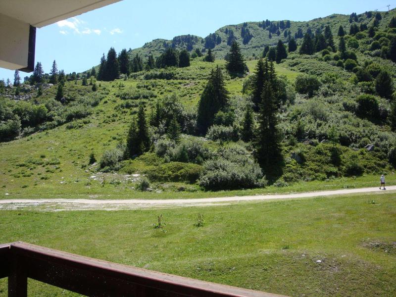 Soggiorno sugli sci Studio con alcova per 4 persone (E4 BIS) - Résidence le Lac Blanc - Méribel-Mottaret - Balcone